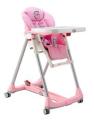 Peg perego high chairs for babies, tray perego chairs, pink perego high chair.