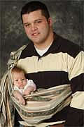 dad baby sling.