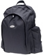 Blue diaper bag backpack.