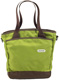Green fleurville diaper bag.