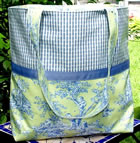 Laminated Diaper Bag.